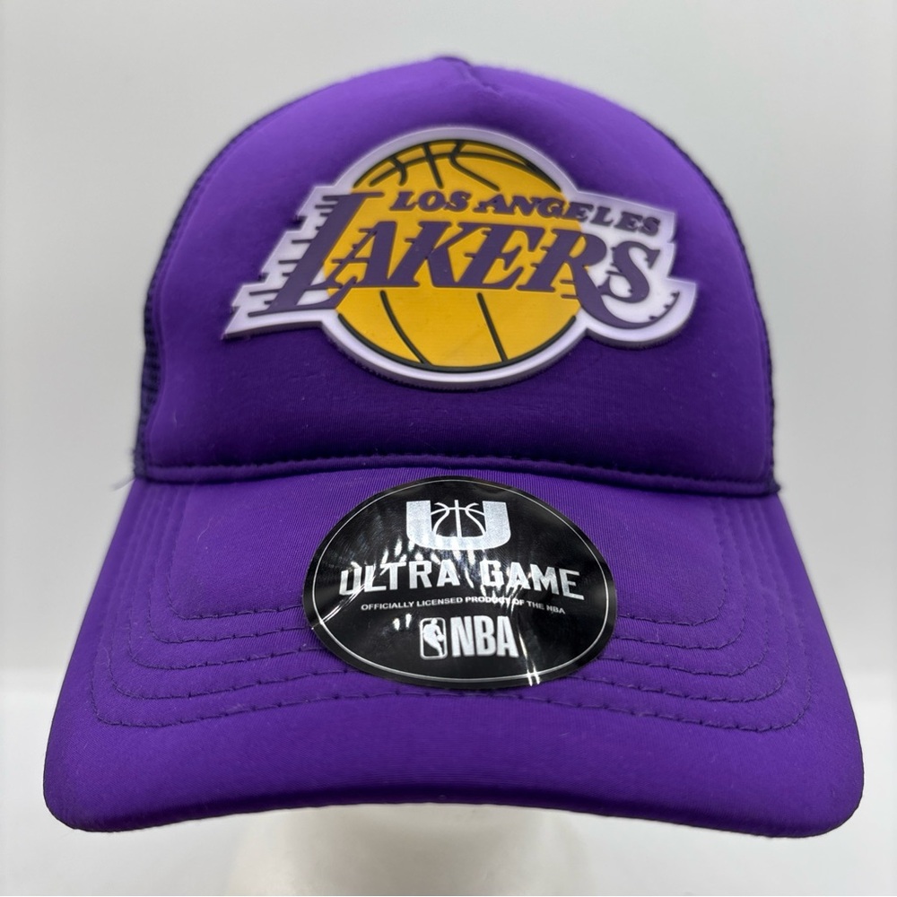Los Angeles Lakers NBA Ultra Game Unisex Purple Embroidered SnapBack Hat OSFM